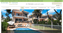 Desktop Screenshot of costas-casas.es